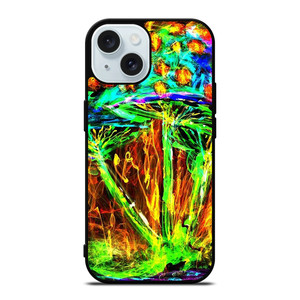 PSYCHEDELIC VISUALS MUSHROOM iPhone 15 Case Cover