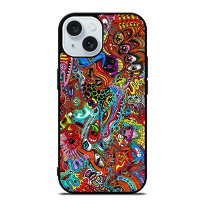PSYCHEDELIC VISUALS iPhone 15 Case Cover
