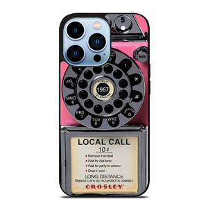 VINTAGE RETRO PAYPHONE PINK iPhone 13 Pro Max Case Cover VINTAGE RETRO PAYPHONE PINK iPhone 13 Pro Max Case Cover