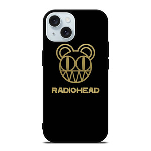 RADIOHEAD LOGO GOLD iPhone 15 Case Cover RADIOHEAD LOGO GOLD iPhone 15 Case Cover