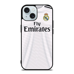 REAL MADRID JERSEY iPhone 15 Case Cover REAL MADRID JERSEY iPhone 15 Case Cover