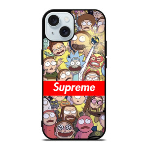 RICK AND MORTY COLLAGE iPhone 15 Case Cover