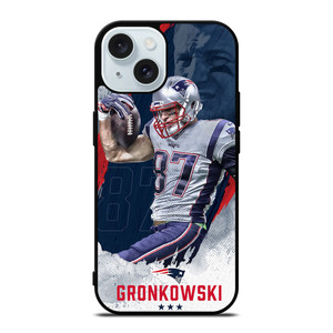 ROB GRONKOWSKI PATRIOTS 87 iPhone 15 Case Cover