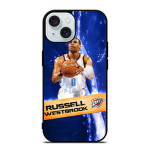 RUSSELL WESTBROOK ART iPhone 15 Case Cover RUSSELL WESTBROOK ART iPhone 15 Case Cover