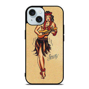 SAILOR JERRY TATTOO iPhone 15 Case Cover SAILOR JERRY TATTOO iPhone 15 Case Cover