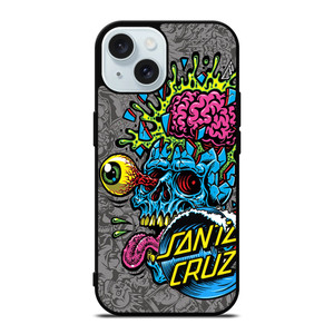 SANTA CRUZ SKATEBOARDS SKULL iPhone 15 Case Cover