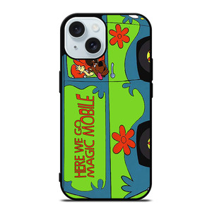 SCOOBY DOO MYSTERY MACHINE CAR iPhone 15 Case Cover SCOOBY DOO MYSTERY MACHINE CAR iPhone 15 Case Cover