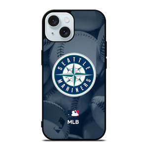 SEATTLE MARINERS MLB LOGO iPhone 15 Case Cover SEATTLE MARINERS MLB LOGO iPhone 15 Case Cover