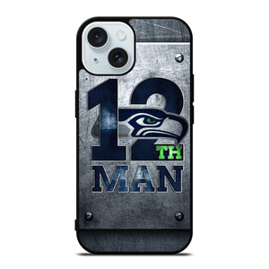 SEATTLE SEAHAWKS 12TH MAN iPhone 15 Case Cover