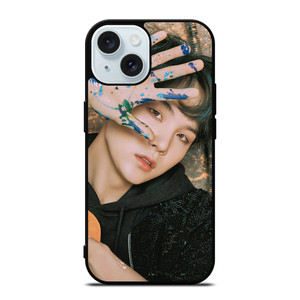 SUGA BTS BANGTAN BOYS FACE iPhone 15 Case Cover