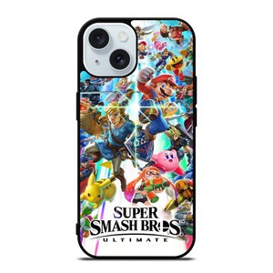 SUPER SMASH BROS ULTIMATE iPhone 15 Case Cover SUPER SMASH BROS ULTIMATE iPhone 15 Case Cover