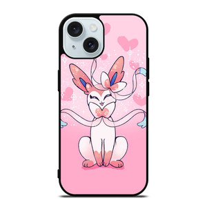 SYLVEON POKEMON CUTE iPhone 15 Case Cover SYLVEON POKEMON CUTE iPhone 15 Case Cover