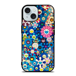 TAKASHI MURAKAMI FLOWERS 2 iPhone 15 Case Cover