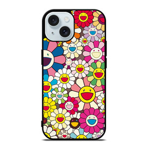 TAKASHI MURAKAMI FLOWERS 4 iPhone 15 Case Cover