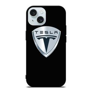 TESLA BLACK LOGO iPhone 15 Case Cover