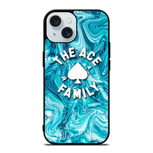 THE ACE FAMILY BLUE DAZZLE iPhone 15 Case Cover THE ACE FAMILY BLUE DAZZLE iPhone 15 Case Cover