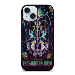 THE ENCHANTED TIKI ROOM WALT DISNEY iPhone 15 Case Cover THE ENCHANTED TIKI ROOM WALT DISNEY iPhone 15 Case Cover