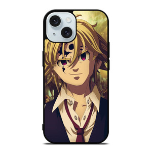 THE SEVEN DEADLY SINS MELIODAS ART iPhone 15 Case Cover THE SEVEN DEADLY SINS MELIODAS ART iPhone 15 Case Cover