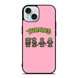 TMNT CHIBI PINK iPhone 15 Case Cover