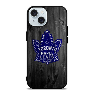 TORONTO MAPLE LEAFS WOODEN iPhone 15 Case Cover
