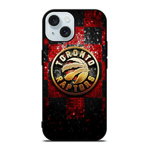 TORONTO RAPTORS GOLD LOGO iPhone 15 Case Cover
