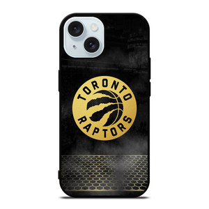 TORONTO RAPTORS LOGO GOLD iPhone 15 Case Cover