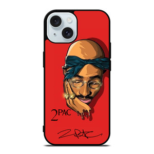 TUPAC 2PAC RAPPER 3 iPhone 15 Case Cover