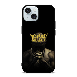 TUPAC 2PAC RAPPER 4 iPhone 15 Case Cover