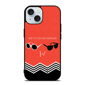 TWENTY ONE PILOTS GLASSES iPhone 15 Case Cover TWENTY ONE PILOTS GLASSES iPhone 15 Case Cover
