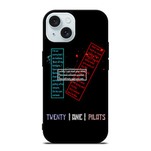 TWENTY ONE PILOTS LOGO iPhone 15 Case Cover