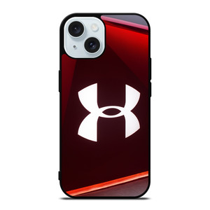 UNDER ARMOUR RED FRAME iPhone 15 Case Cover