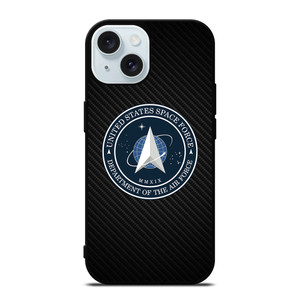 UNITED STATES SPACE CORPS USSC CARBON LOGO iPhone 15 Case Cover