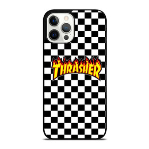 THRASER BLACK WHITE iPhone 12 Pro Max Case Cover