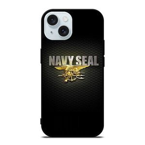 US NAVY SEAL METAL LOGO iPhone 15 Case Cover US NAVY SEAL METAL LOGO iPhone 15 Case Cover