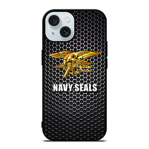 US NAVY SEAL METAL iPhone 15 Case Cover