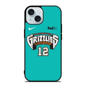 VANCOUVER GRIZZLIES JERSEY iPhone 15 Case Cover VANCOUVER GRIZZLIES JERSEY iPhone 15 Case Cover