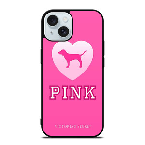 VICTORIA'S SECRET PINK DOG iPhone 15 Case Cover VICTORIA'S SECRET PINK DOG iPhone 15 Case Cover