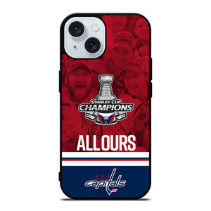 WASHINGTON CAPITALS CHAMPION iPhone 15 Case Cover
