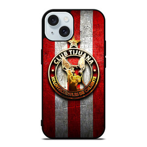 XOLOS TIJUANA GOLD LOGO iPhone 15 Case Cover XOLOS TIJUANA GOLD LOGO iPhone 15 Case Cover