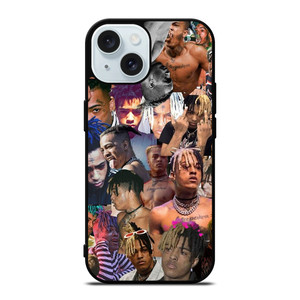 XXXTENTACION RAPPER COLLAGE iPhone 15 Case Cover XXXTENTACION RAPPER COLLAGE iPhone 15 Case Cover