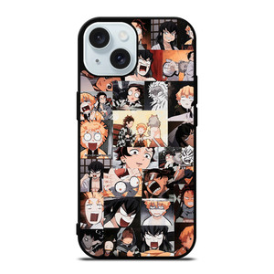 ZENITSU KAWAII COLLAGE iPhone 15 Case Cover ZENITSU KAWAII COLLAGE iPhone 15 Case Cover