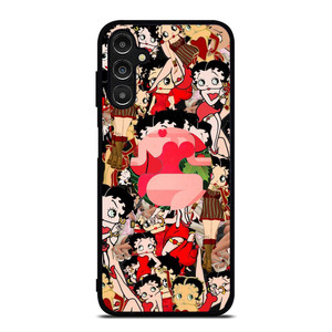 BETTY BOOP ONLY COLLAGE Samsung Galaxy A14 5G Case Cover BETTY BOOP ONLY COLLAGE Samsung Galaxy A14 5G Case Cover