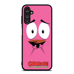 COURAGE THE COWARDLY DOG FACE Samsung Galaxy A14 5G Case Cover