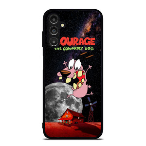 COURAGE THE COWARDLY DOG SPACE Samsung Galaxy A14 5G Case Cover