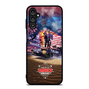 DONALD TRUMP AMERICA GREAT Samsung Galaxy A14 5G Case Cover