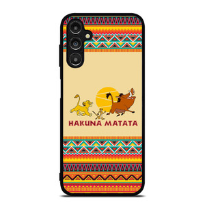 HAKUNA MATATA LION KING AZTEC 3 Samsung Galaxy A14 5G Case Cover HAKUNA MATATA LION KING AZTEC 3 Samsung Galaxy A14 5G Case Cover