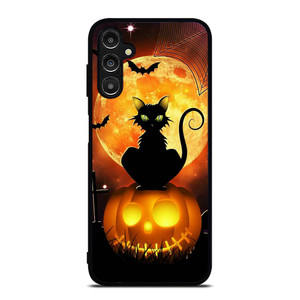 HALLOWEEN BLACK CAT Samsung Galaxy A14 5G Case Cover
