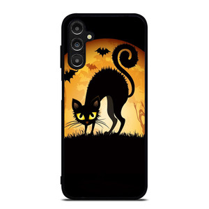 HALLOWEEN CAT Samsung Galaxy A14 5G Case Cover