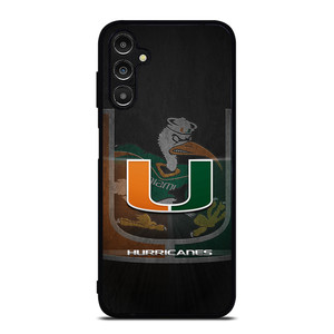 MIAMI HURRICANES UM 1 Samsung Galaxy A14 5G Case Cover