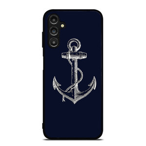 NAUTICAL ANCHOR NAVY BLUE Samsung Galaxy A14 5G Case Cover